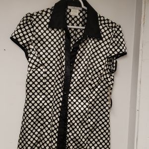 Black and white dress